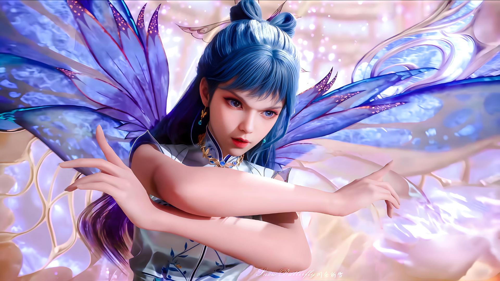 绝世唐门：盘点十大女神战力天花板，唐舞桐蝶神双翼斩时空？