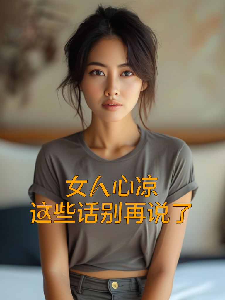 女人心凉，这些话别再说了