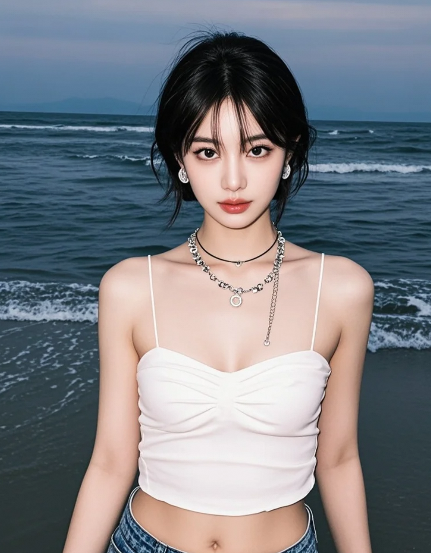 海天之间，她是最美的孤影