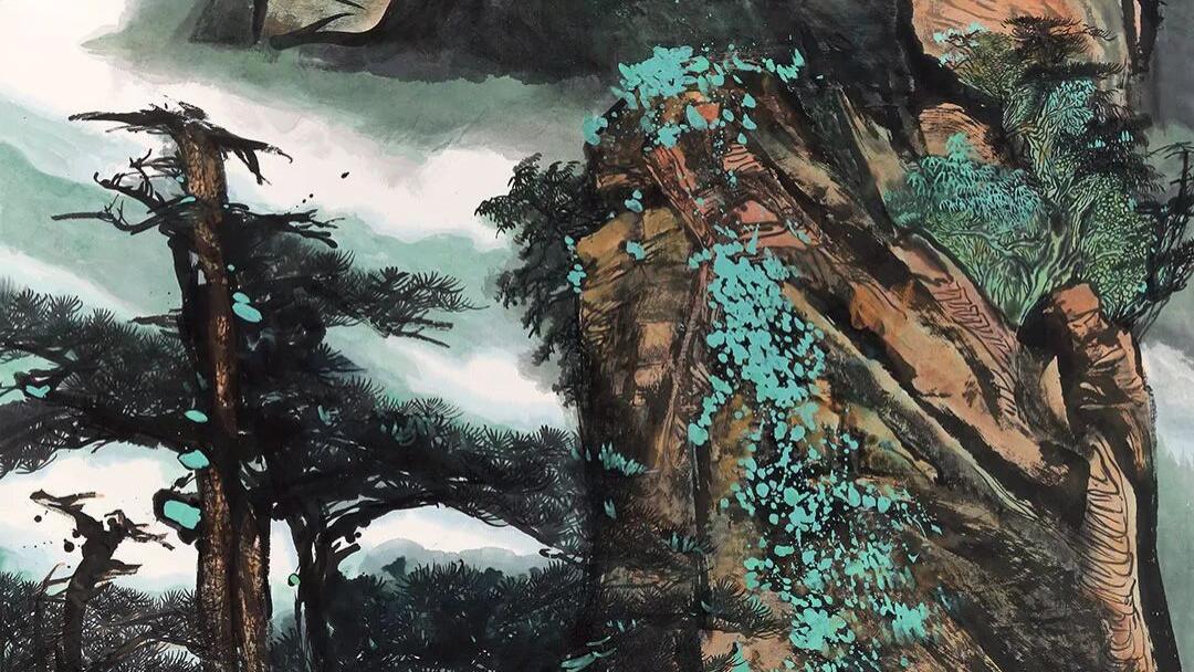 中国国家画院美术馆丨山水观我——唐书安山水画展