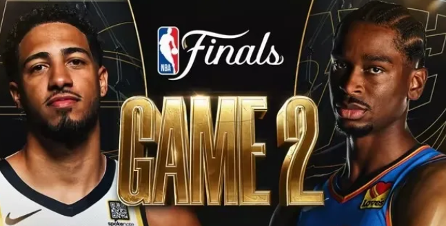 NBA总决赛G2中，步行者客场以107-123不敌雷霆，大比分1比1平。

步行