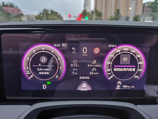 今天头一次市区开到7个油以下
380大迈包，平时都是10个油，9个油，这次竟然开