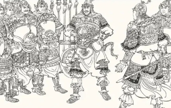 金兀术数十万大军围困牛头山，那真是兵似兵山，将似将海，铁桶一般。岳飞虽然文武双全