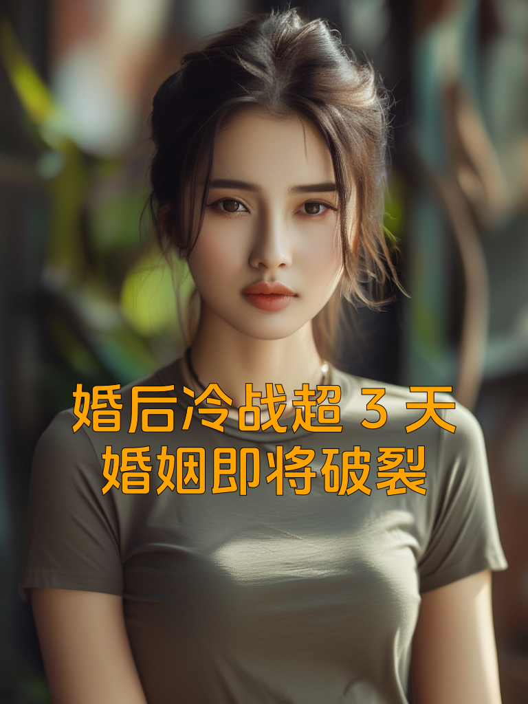 婚后冷战超3天，婚姻即将破裂！