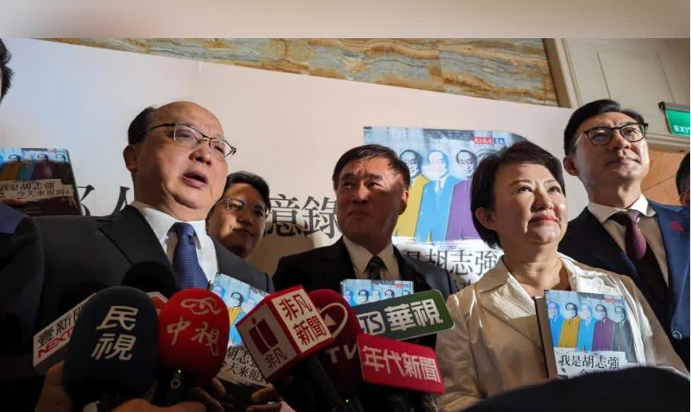 胡志强劝进选党主席 卢秀燕：国民党人才济济

台中市前市长胡志强今天（14日