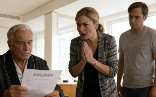 我退休金9000，抽条烟被儿媳骂老不死，隔天我停了房贷她哭着求我