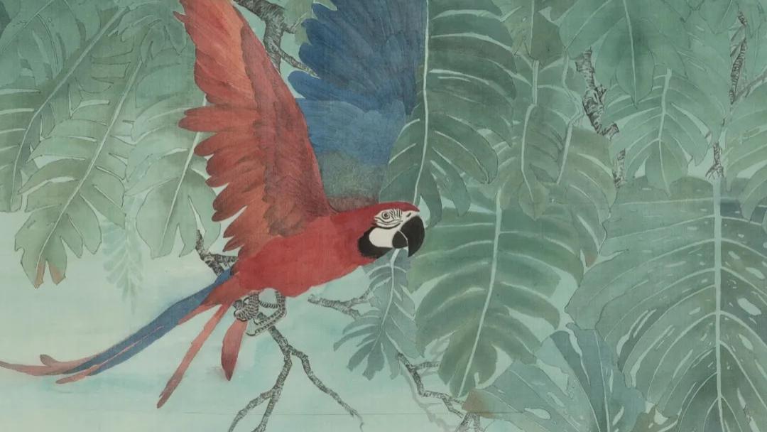 葛清意｜竹影扫阶，红绡染秋​