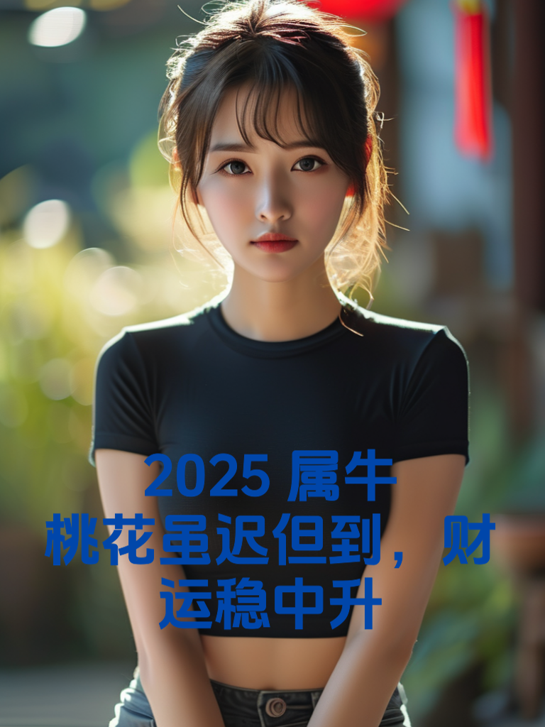2025属牛：桃花虽迟但到，财运稳中升
