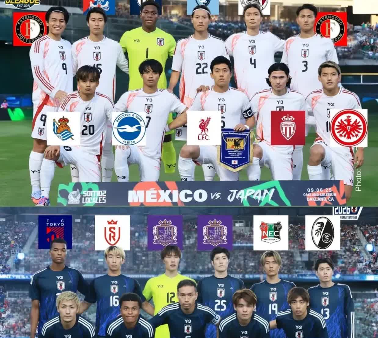 日本用两套完全不同的阵容，迎战美国和墨西哥，展现了极强的阵容厚度。
在日本与墨