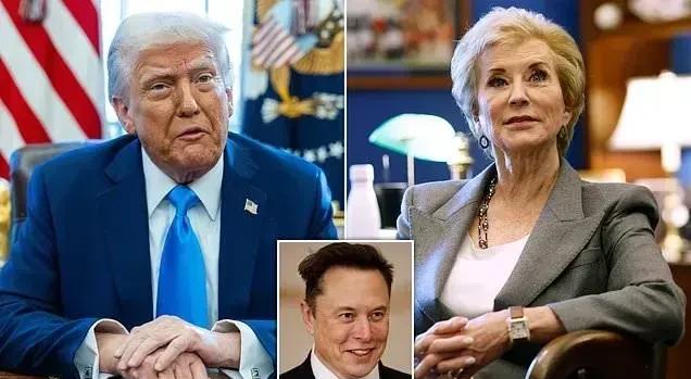 美国教育部今天通知裁员，下午6点关闭其在华盛顿的所有办公室。
部长琳达·麦克马洪