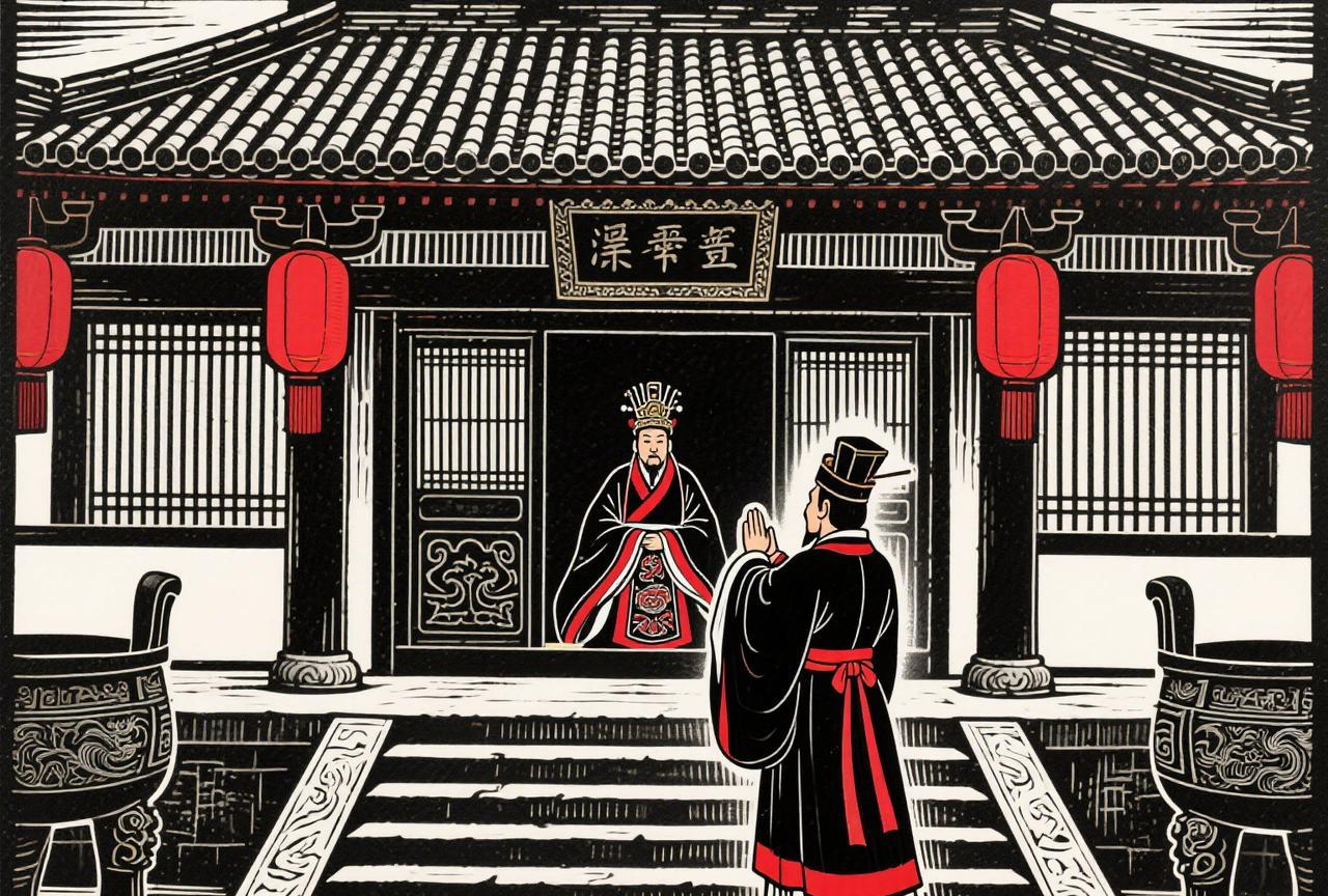 皇帝听闻一位官员能干，特地把他调到京城，准备委以重任；
有人却跟皇帝进言：这家伙