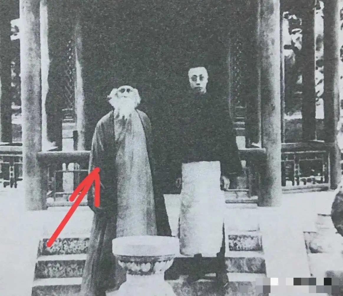 溥仪我认识，旁边大胡子是谁？