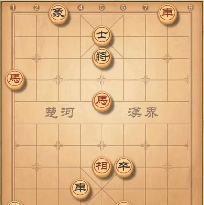 的确四步就可以取胜的棋，但也略加思考，不要像隔壁刘老六一样，马九退八，然后就可以