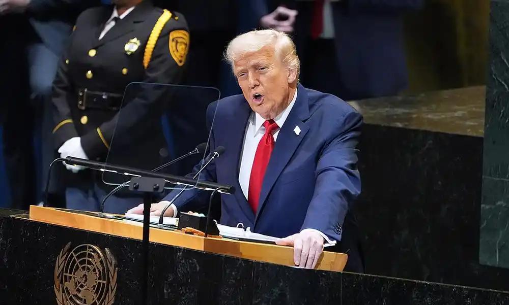 特朗普在联合国大会讲了近一小时，主要就说了两方面，一是”自我表扬“，二是指责其他