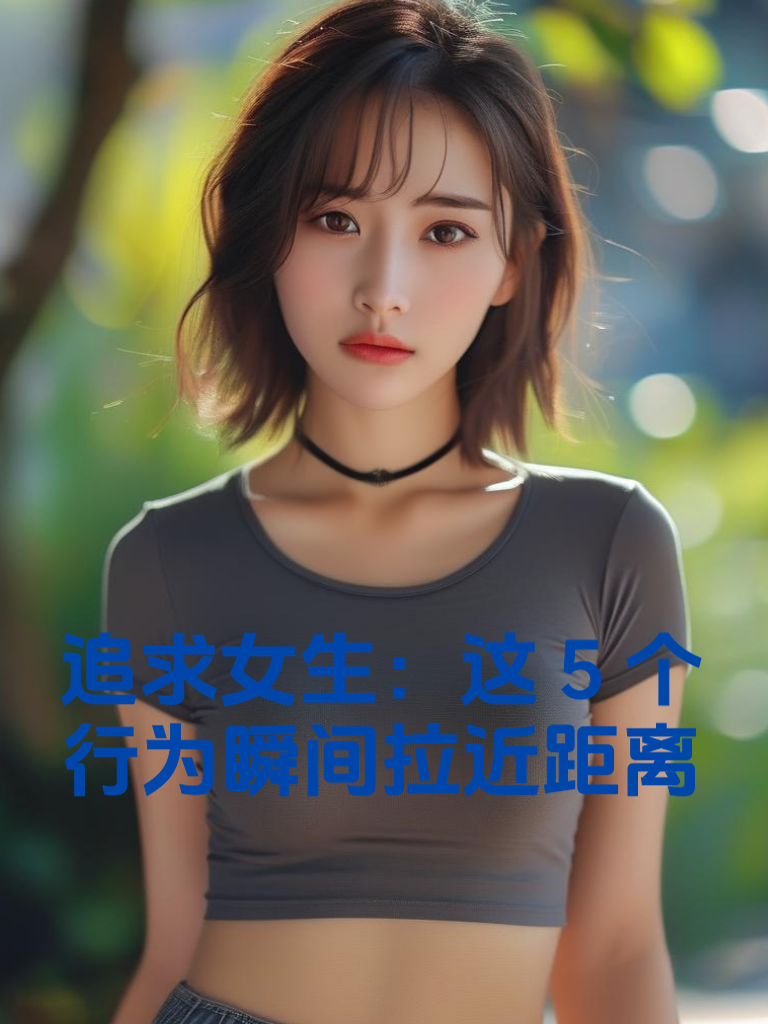追求女生：这5个行为瞬间拉近距离