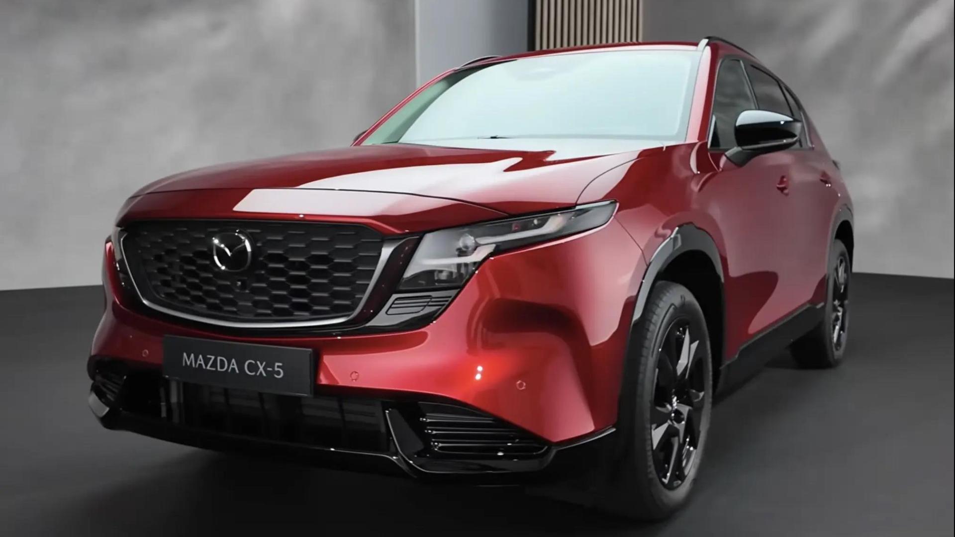 全新马自达CX-5实车曝光：更大、更精致，动力也将升级