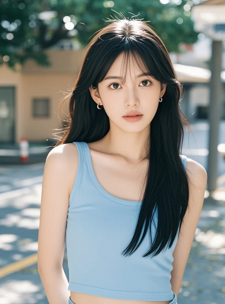 今日份的视觉盛宴！美女小姐姐的颜值，360度无死角！