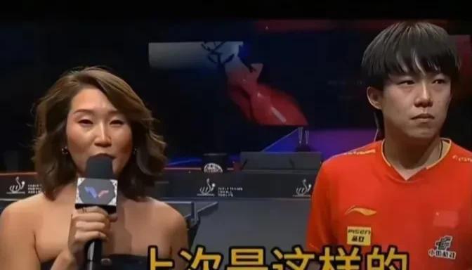 没想到王大头还是一个挺传统的大男孩！
面对女主持人的漏膀穿着，大头是一脸嫌弃，目