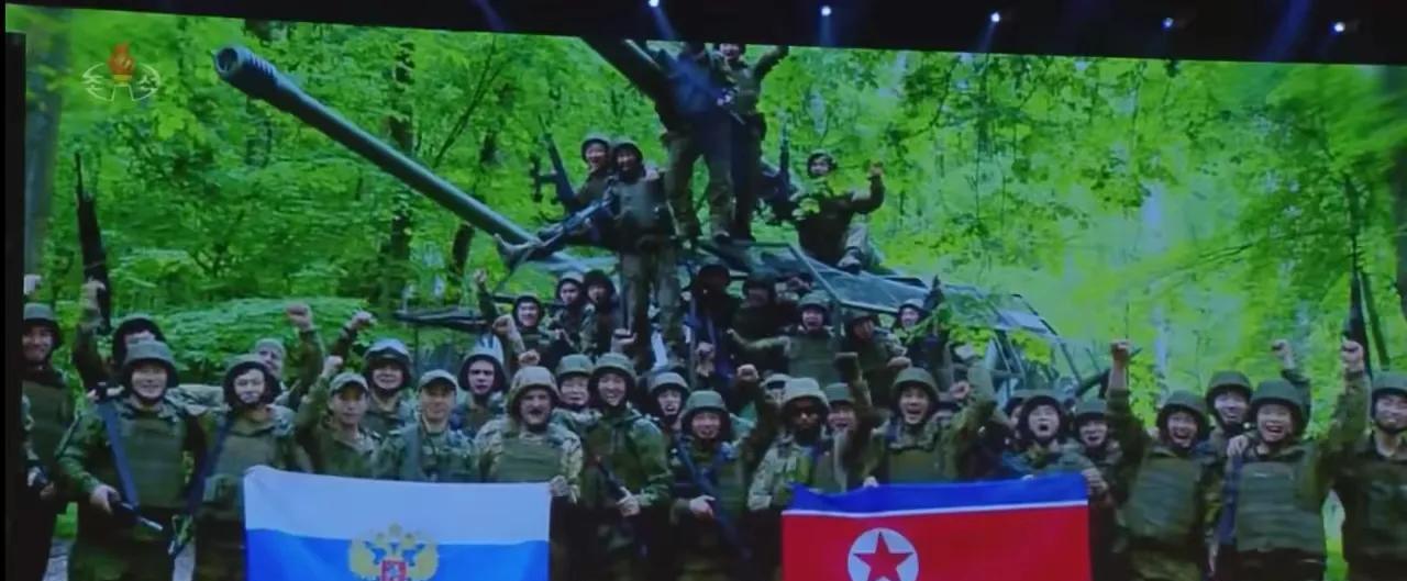 朝鲜已经明确地表示，将可能对俄罗斯进行无条件的军事帮助。这时候他们国内有1200