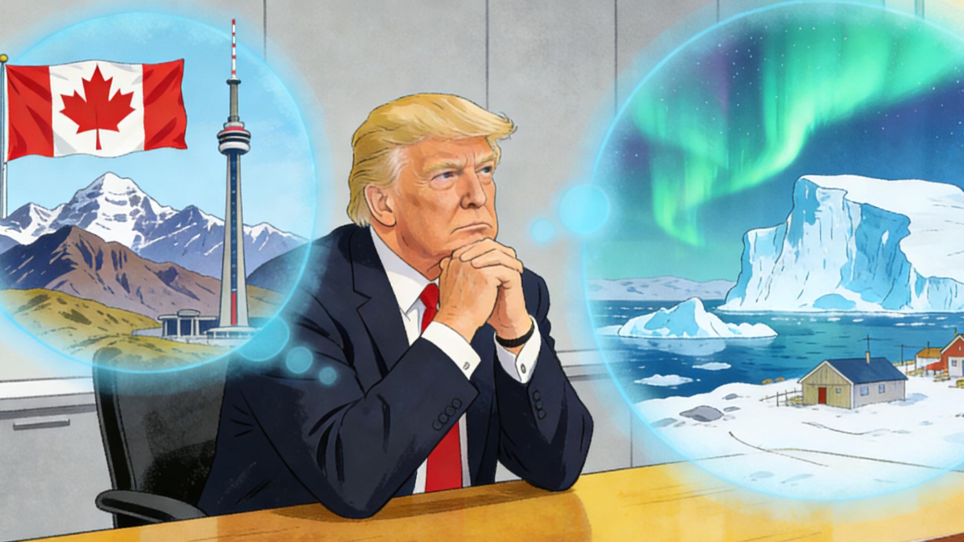 “购岛梦”再升级，邻居加拿大也难逃特朗普的版图野心