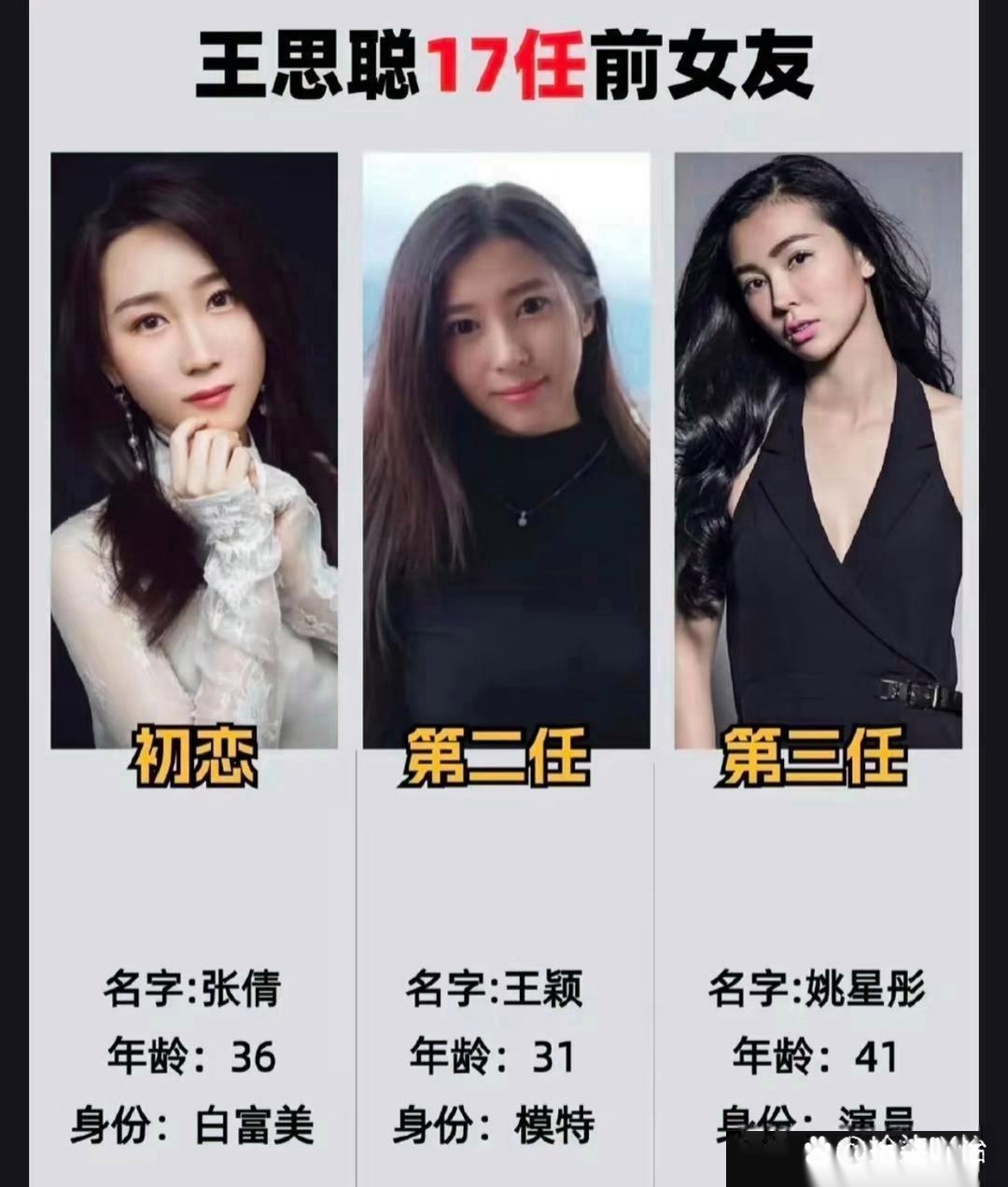 王思聪的情感历程，那真的是安排得妥妥当当的