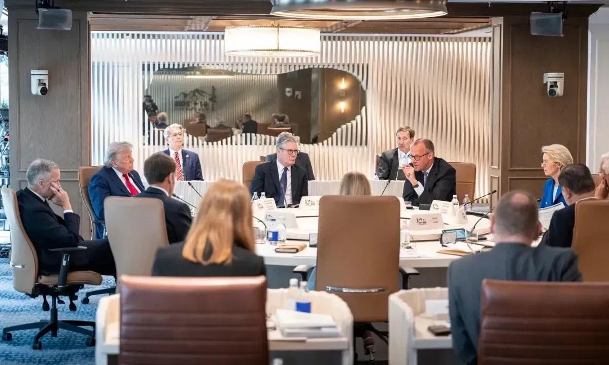 加拿大G7峰会15日准时召开了，基本上是欧美国家，就是一群西方人的帮派大会。有意