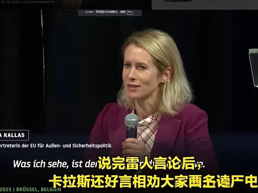 仅仅80年，欧洲的二战历史已经面目全非！
欧盟外交所谓一把手，出身波罗的海三国的