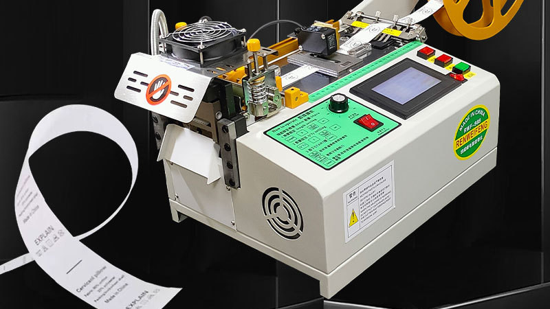 精准裁切商标带与水洗唛的切带机推荐：聚焦电子眼定位技术