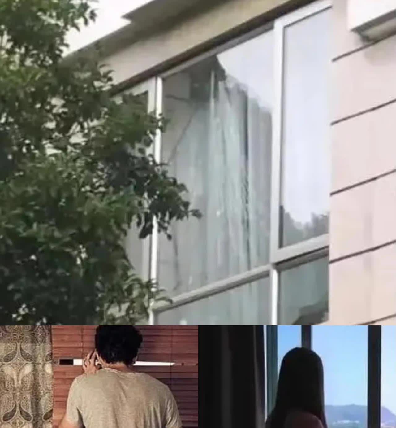 家人们，在广东发生了一件挺有意思的事儿。天热得像着了火，有个女子在家就一丝不挂地