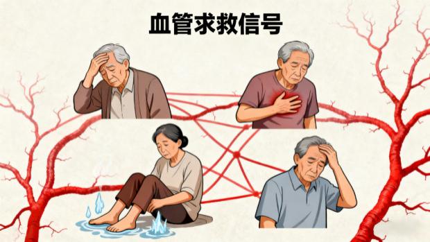 头晕胸闷别硬扛！银发族血管养护全攻略