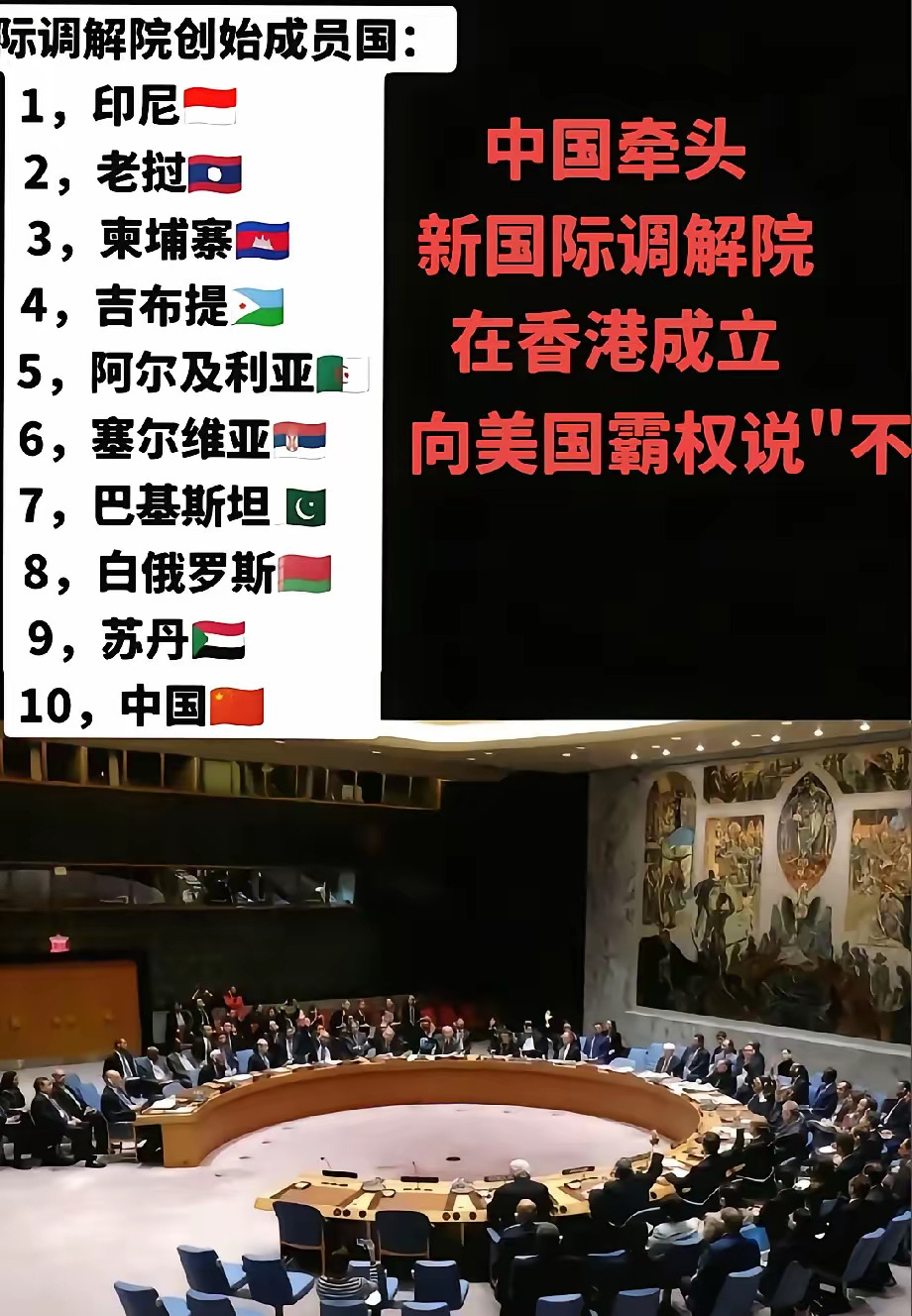 中国成立国际调解院 大事发生











全球都在看！中国成立国际调解