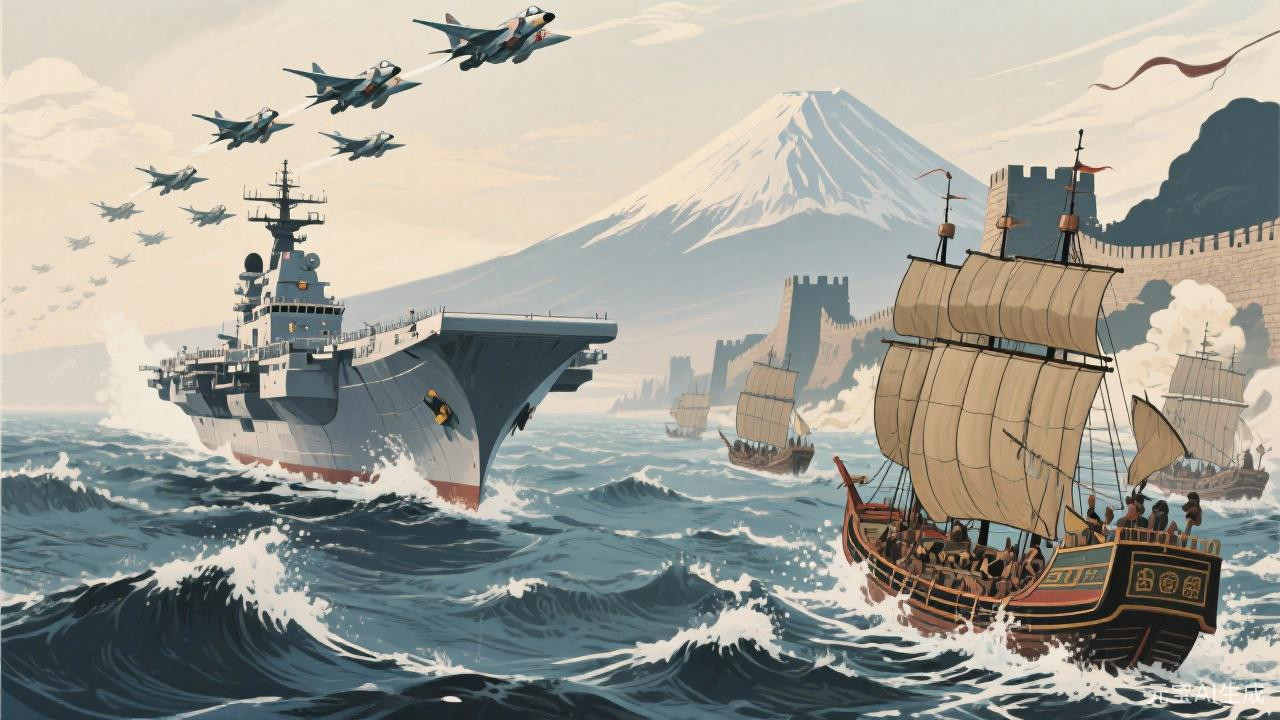 日本5.8万大军演习？笑看其千年作死循环，这次必输最惨！