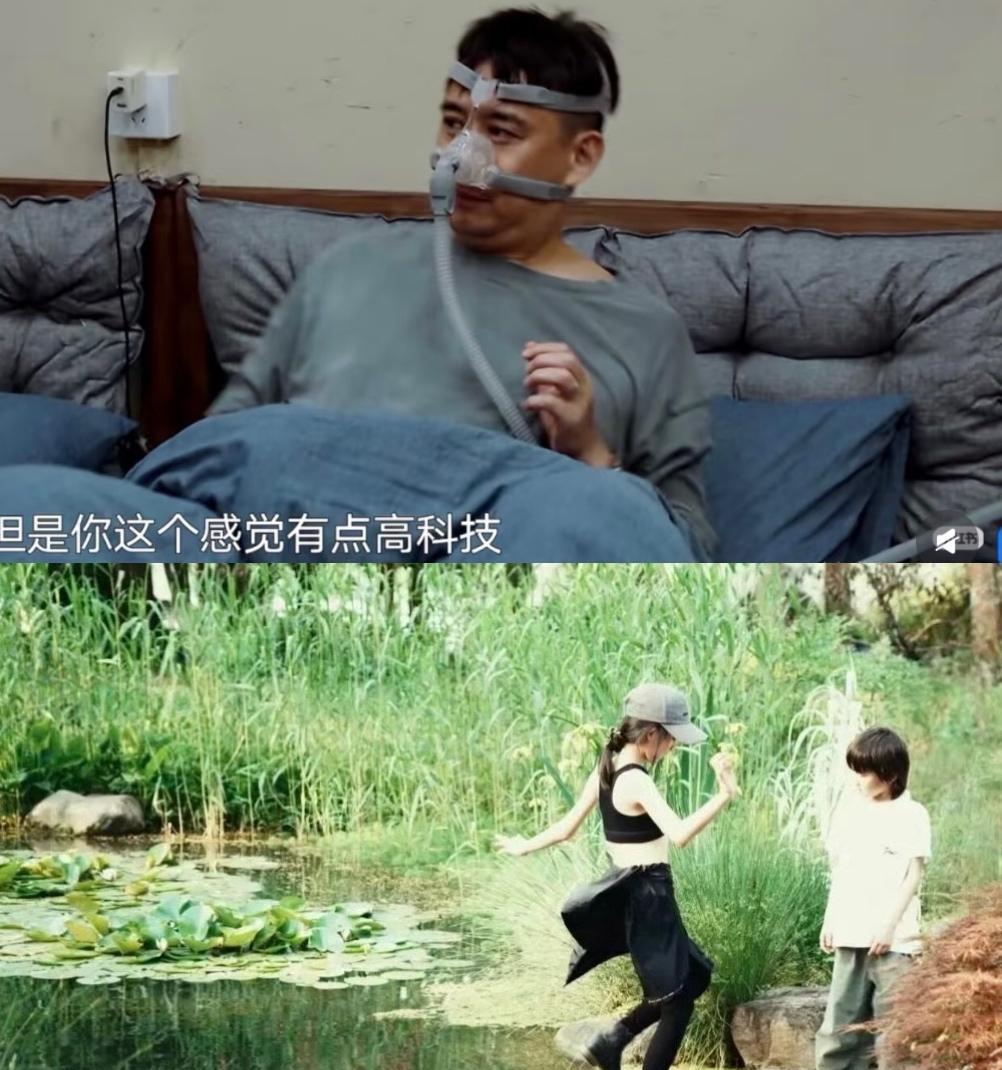 原来明星真实的生活也不是那么岁月静好，
一双女儿尚小，
自己的身体却每日况下，