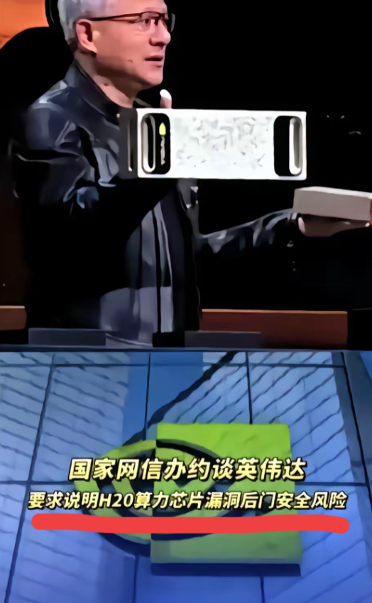 雷军手里的这步棋，可不止小米的未来那么简单。

网信办约谈英伟达的第二天，黄仁勋