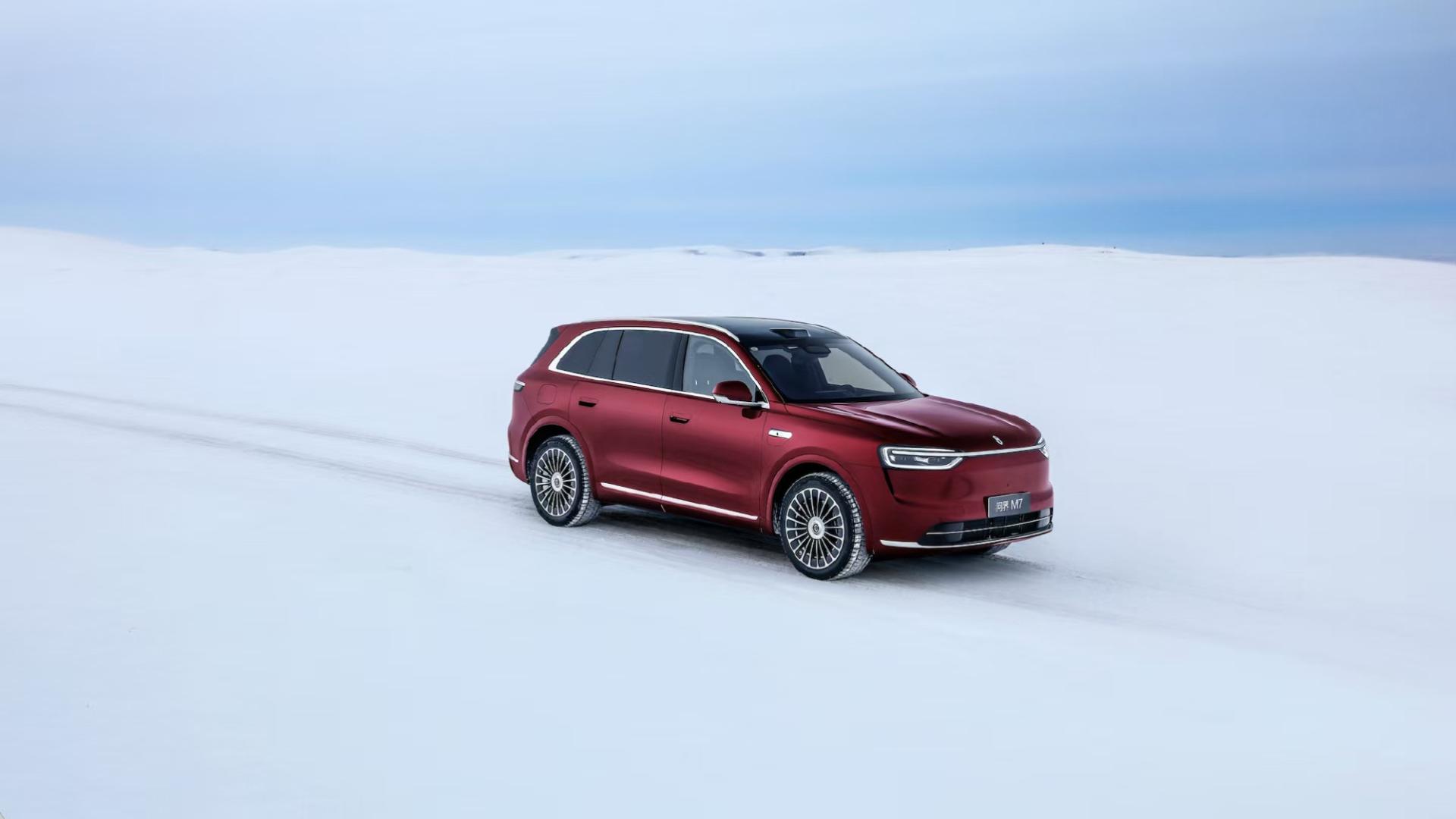 问界M7纯电版冬季测试成绩公布，五大项目均位列第一