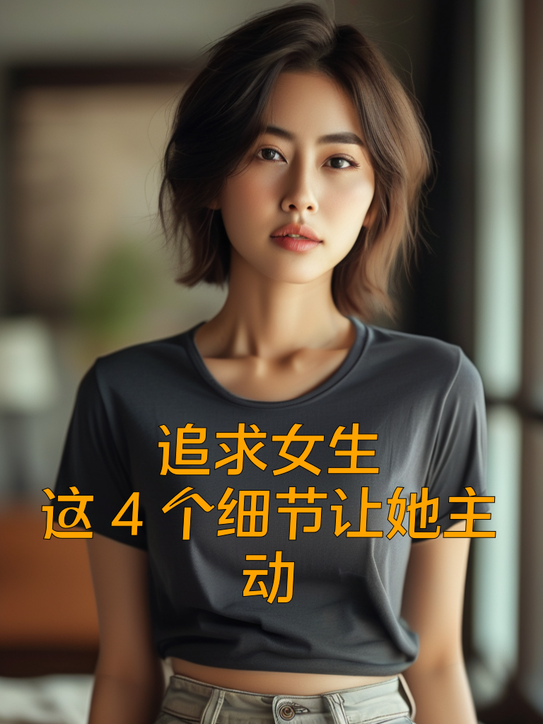 追求女生，这4个细节让她主动
