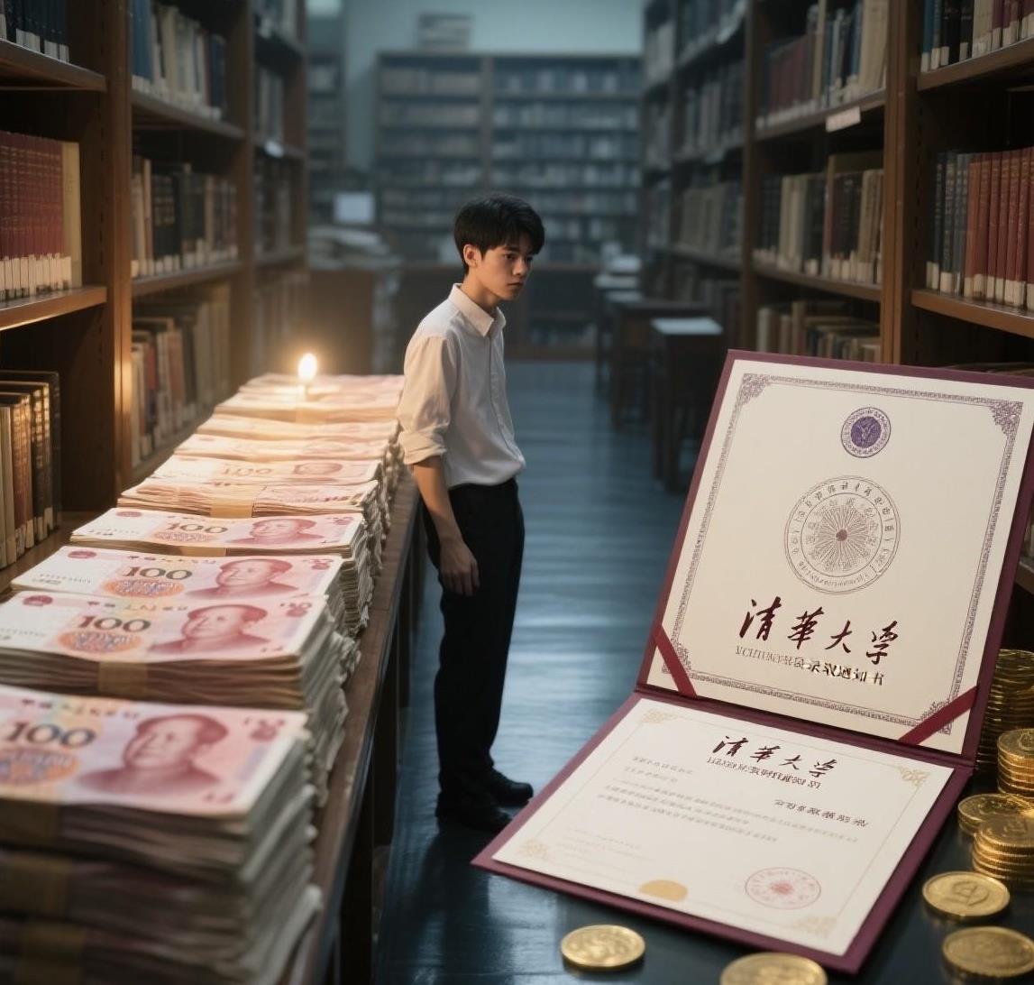 一个非常有意思的话题，一千万和清华大学录取该怎么选？
对于此话题，网友们议论纷纷
