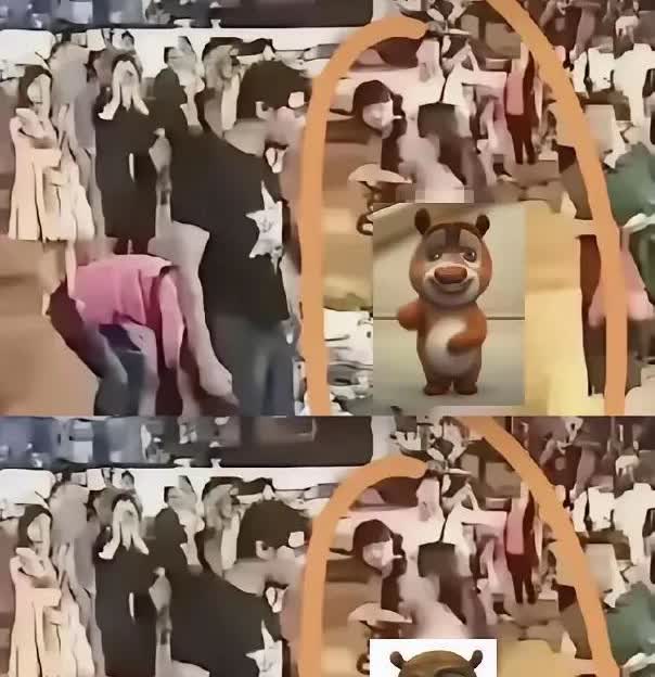 这个女子瞧见老公与小三在一块，
气得在大街上竟把衣服给脱了，
真不知她是何用