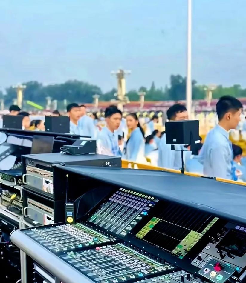 9.3阅兵中使用的音频设备，这属于什么水平，有没有专业的给解释一下，这一套设备得
