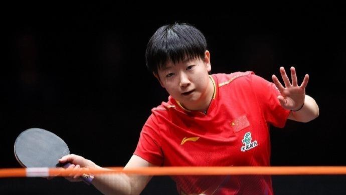 体面人！孙颖莎挑战成功跟长崎美柚说抱歉，弄得对手一脸不好意思