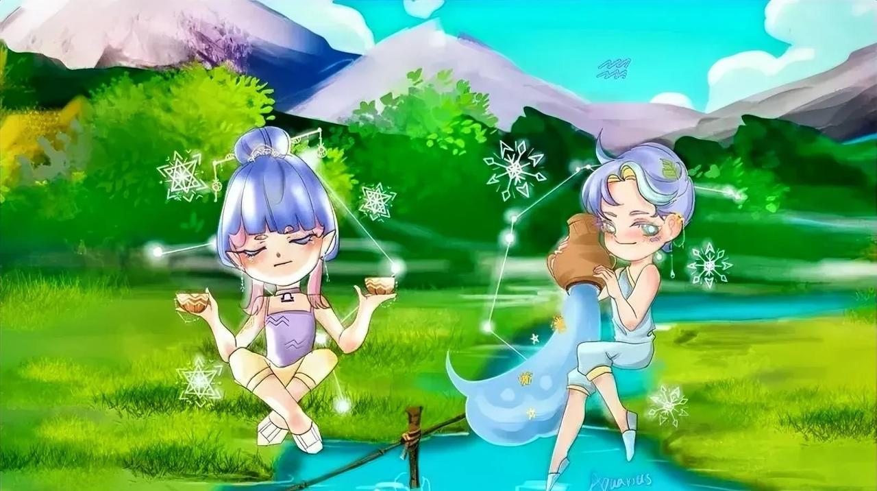摩羯座很优秀[赞]
水瓶座很聪明[灵光一闪]
但不同频的俩人在一起注定困难重重[
