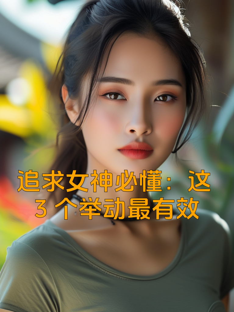 追求女神必懂：这3个举动最有效