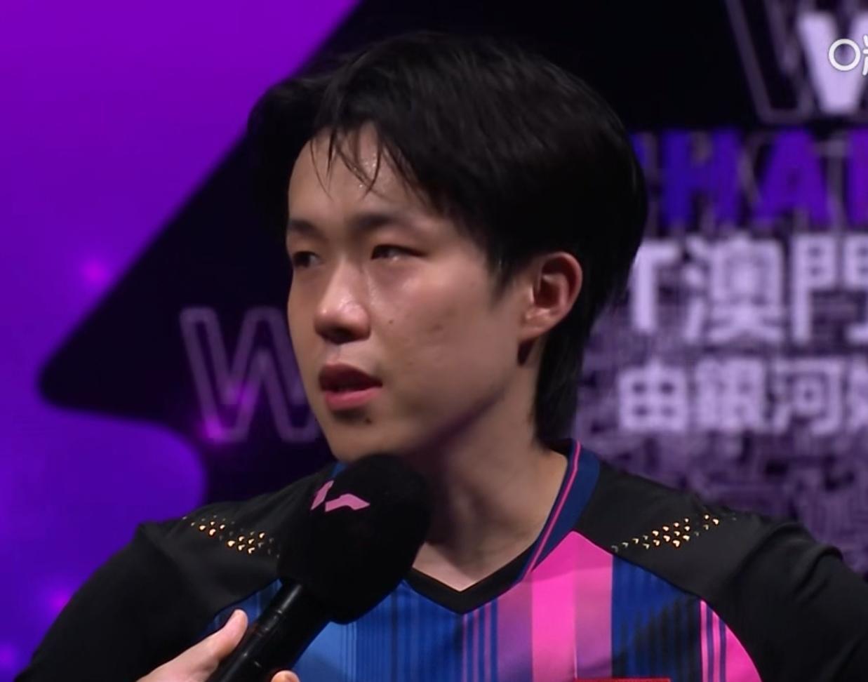 4-0 王楚钦以一种完美的方式，结束了澳门冠军赛男单决赛，是的，恭喜大头夺冠！