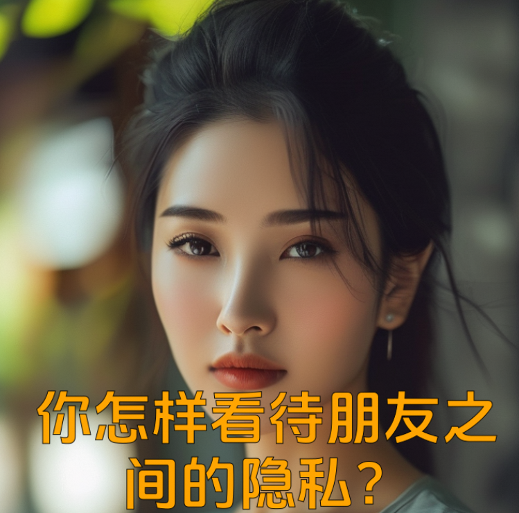 你怎样看待朋友之间的隐私？