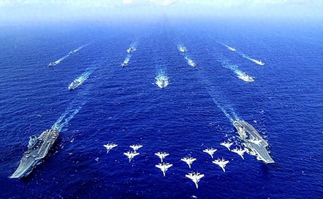 英美日法头版头条：中国“灭国舰队”成型，美军从未见识过这架势