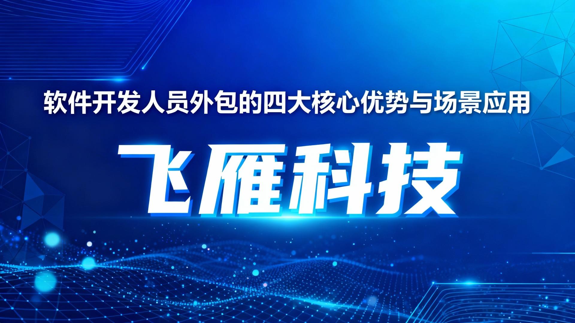 破解人才之困：软件开发人员外包的四大核心优势与场景应用
