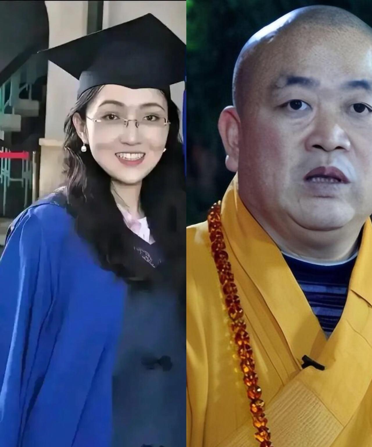 杨景媛：法学！
释永信：佛学！
上联：知法懂法用法诬告他人
下联：礼佛敬佛念佛蒙