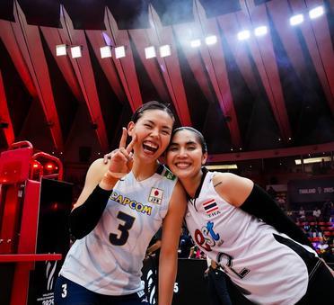 岛村春世：日本女排目标世锦赛夺牌！日本女排对泰国女排10连胜！在女排世锦赛1/8