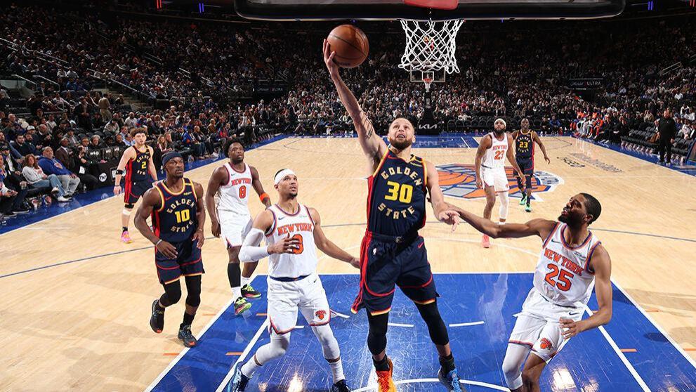 ​库里在麦迪逊花园球场延续统治力，勇士力克尼克斯豪取两连胜