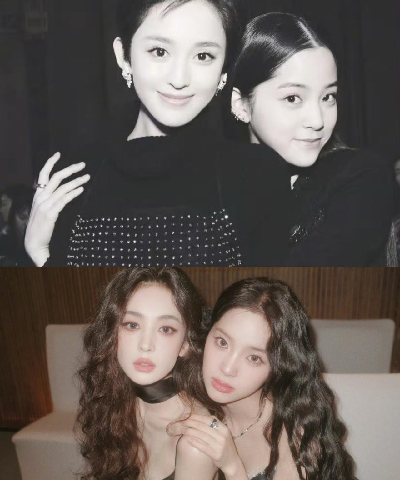 古力娜扎和欧阳娜娜，10年了，两人好像都成熟了些！